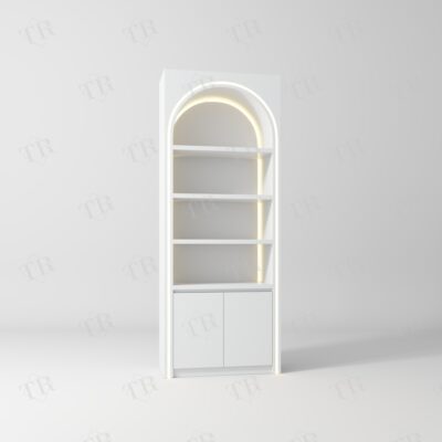turri-nail-polish-shelf-0925-9 TURRI LED Arched Salon Display Cabinet ZJG0925B