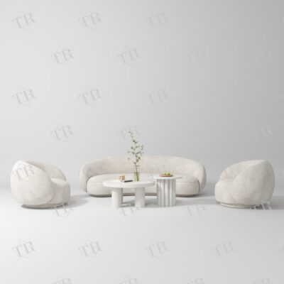 Curved Lounge Sofa 8867