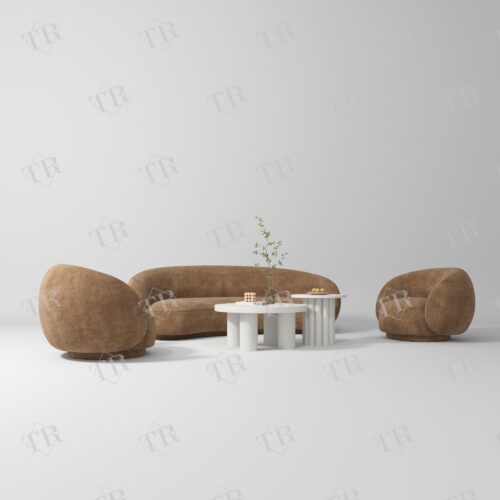 Curved Lounge Sofa 8867